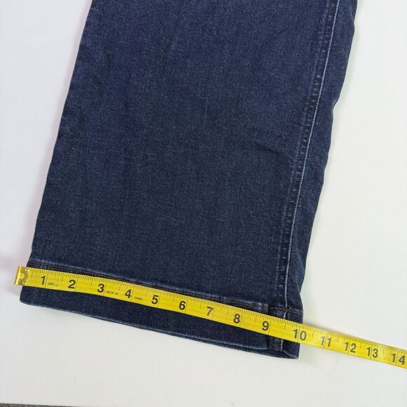 Judy Blue Wide Leg High Rise Jeans Women's 18W Dark Wash Double Button JB82642 - Picture 6 of 16